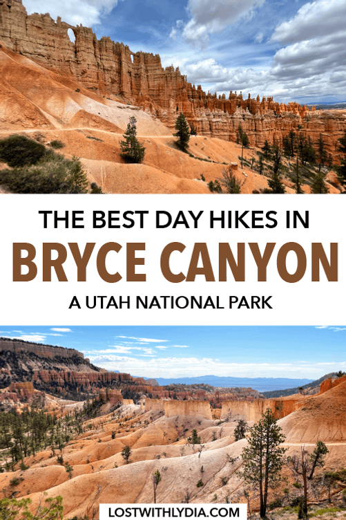 Looking for the best hikes in Bryce Canyon? Be prepared for your Utah road trip by reading about the best day hikes in Bryce Canyon National Park!