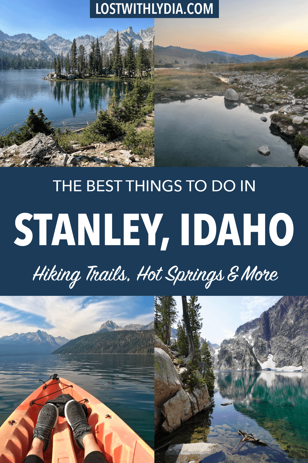 Spend the perfect weekend in Stanley, Idaho! Stanley offers incredible hiking, alpine lakes, hot springs and more. It is the perfect weekend trip from Boise or a great stop on an Idaho road trip.