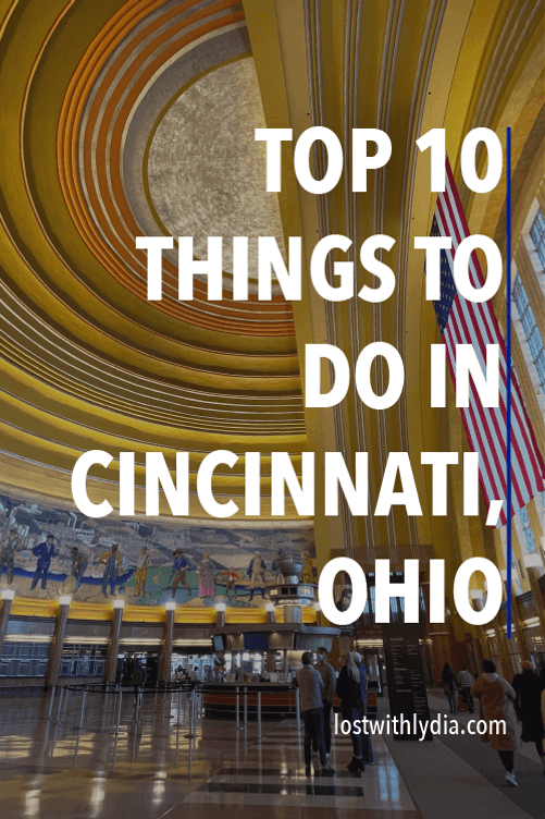 The top 10 things to do in Cincinnati, Ohio, from a local's perspective! This guide includes a great mix of outdoor Cincinnati activities, classic Cincinnati gems and more.