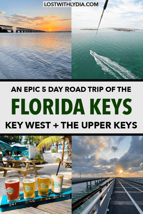 Plan your Florida Keys road trip with this guide! This blog shares a 5 day Florida Keys itinerary for exploring both the Upper Keys and Key West.