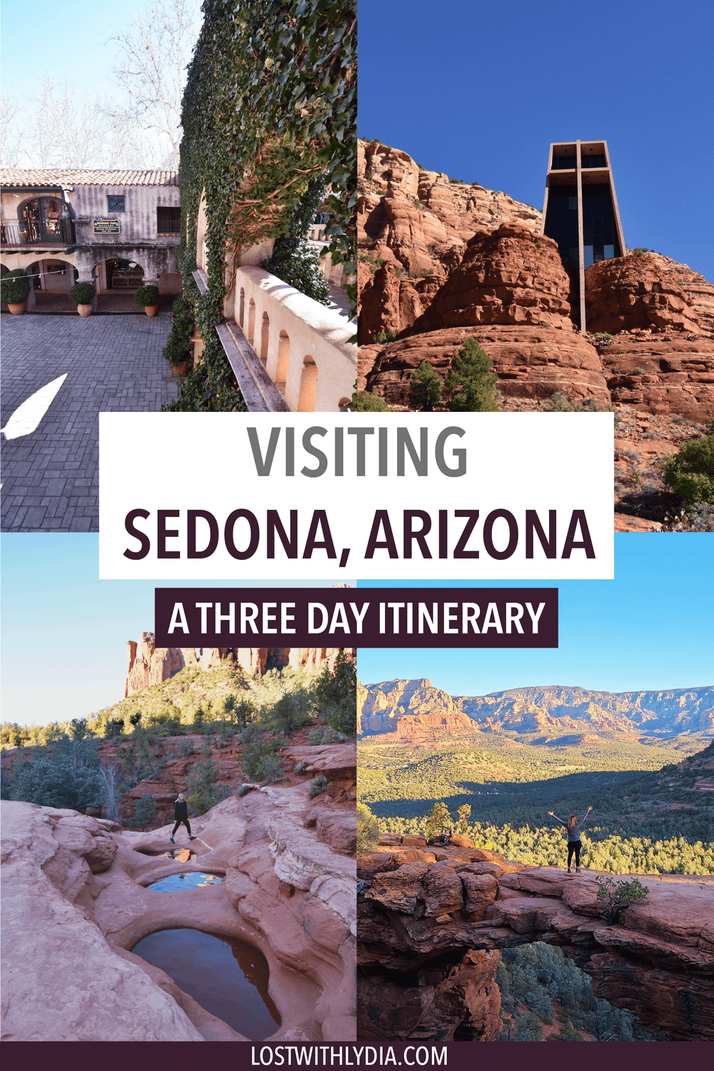 The best way to spend 3 days in Sedona, Arizona including where to stay, where to eat, hiking trails and other activities! Plan a trip to one of the best places to visit in Arizona.