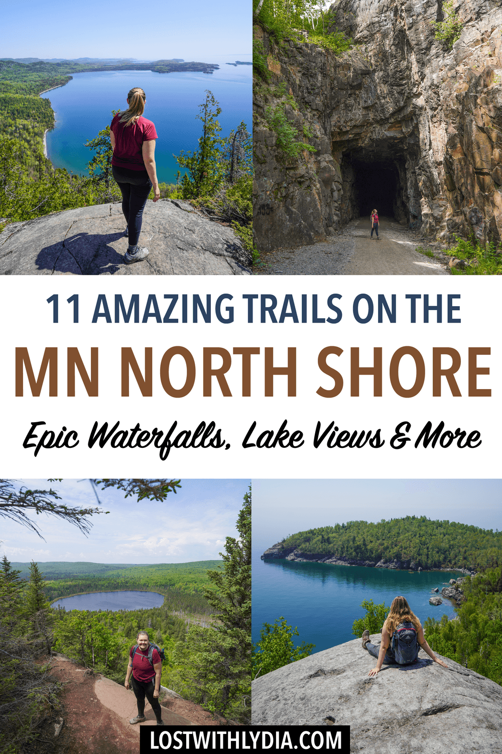 From waterfalls to Lake Superior views, discover all of the best hiking trails on the MN North Shore and Duluth!å