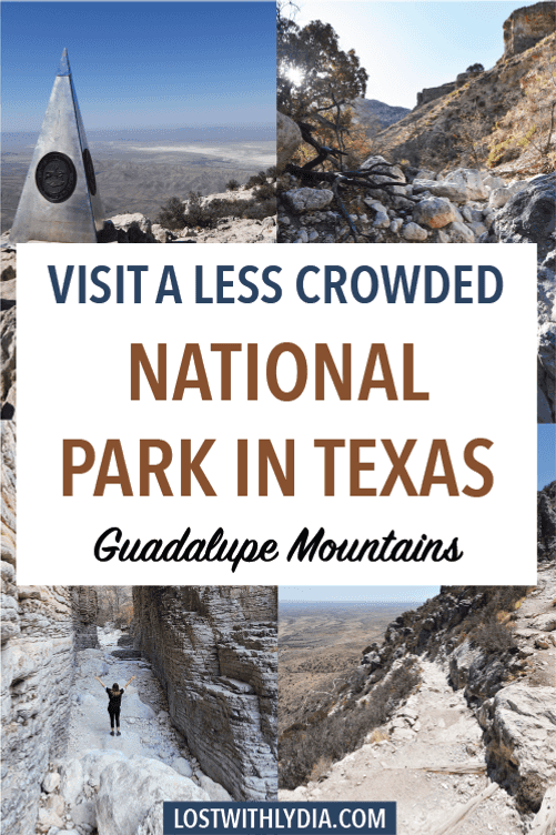 Learn about the best hiking trails in Guadalupe Mountains National Park! Guadalupe Mountains is one of the least visited US National Parks and a must for a West Texas road trip.