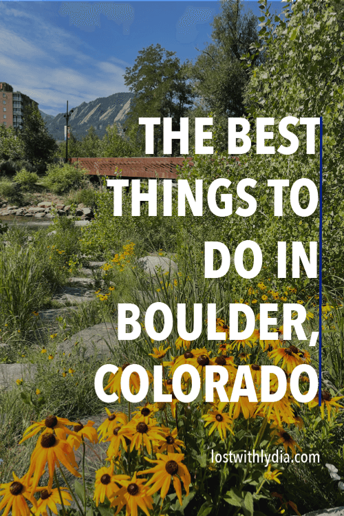 A guide to visiting Boulder, Colorado with all of the best things to do in Boulder! Learn about where to stay in Boulder, the best hiking trails near Boulder and more!