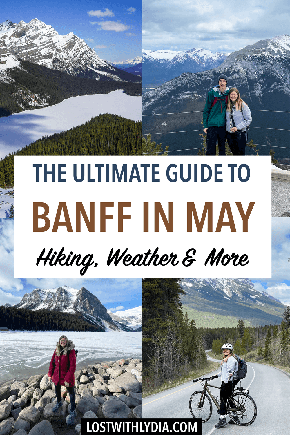 Banff is an amazing vacation destination known for incredible mountain scenery. May is one of the best times to visit to beat the crowds and still have nice weather. This guide includes everything you need to know about visiting Banff.