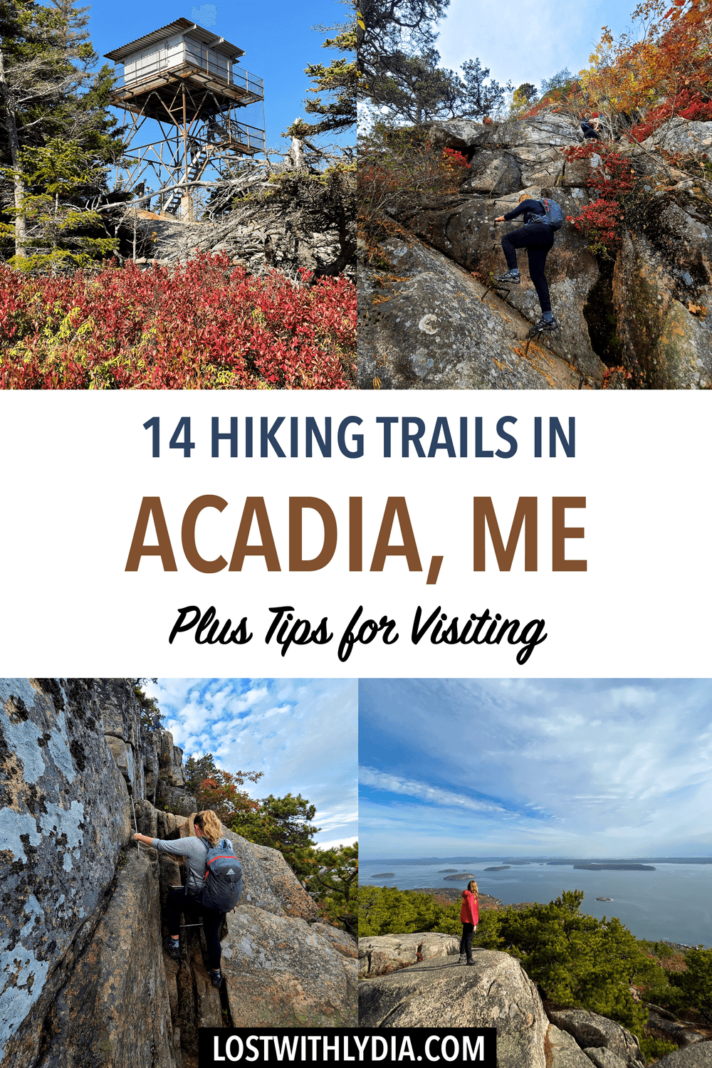 Discover the best hiking trails in Acadia National Park for all levels! Plus, find out when to visit Acadia, what to expect and more tips for a beautiful Maine vacation.