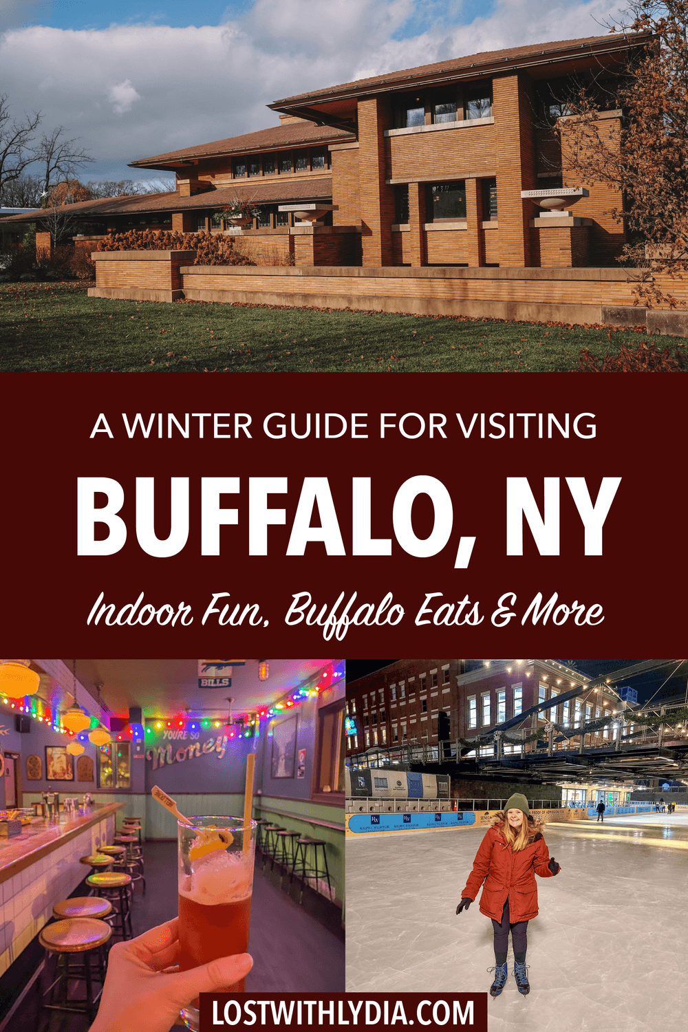 Learn about the best things to do in Buffalo, New York in the winter with this travel guide! Discover the best Buffalo eats, learn about visiting Niagara Falls in the winter and more.