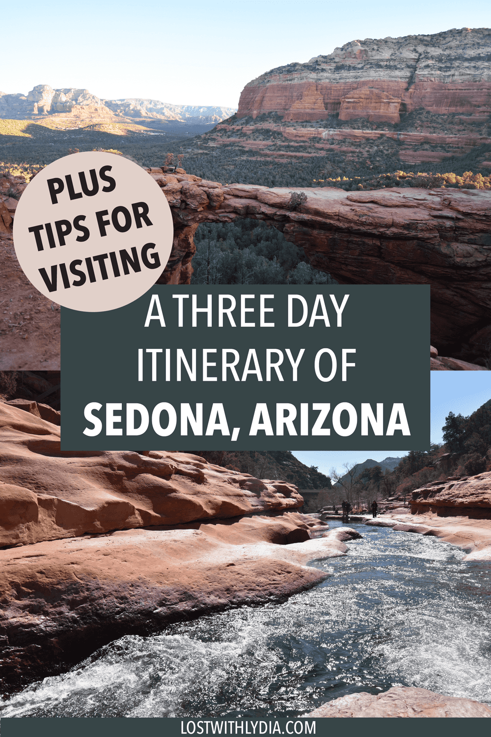 The best way to spend 3 days in Sedona, Arizona including where to stay, where to eat, hiking trails and other activities! Plan a trip to one of the best places to visit in Arizona.
