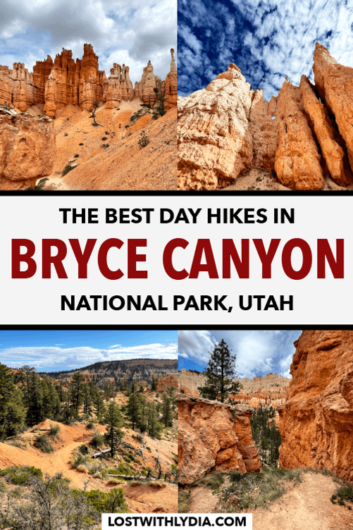 Looking for the best hikes in Bryce Canyon? Be prepared for your Utah road trip by reading about the best day hikes in Bryce Canyon National Park!