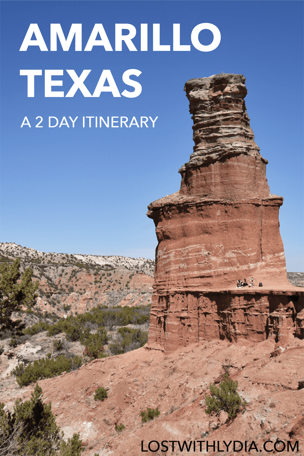 Plan your perfect Amarillo itinerary with roadside Route 66 attractions, the second largest canyon in the United States and more! Amarillo and Palo Duro Canyon need to be on your Texas bucket list.