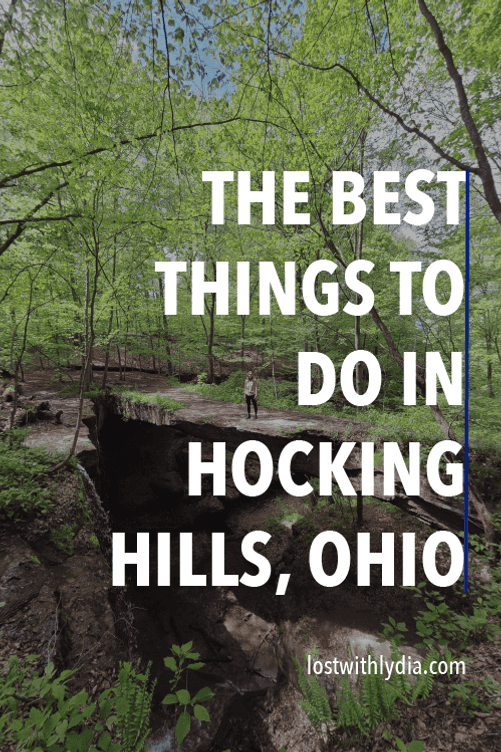 Read about the best things to do in Hocking Hills, including hiking to waterfalls, caves, natural bridges and more! Use this guide to plan a trip to Hocking Hills for your next Ohio road trip.