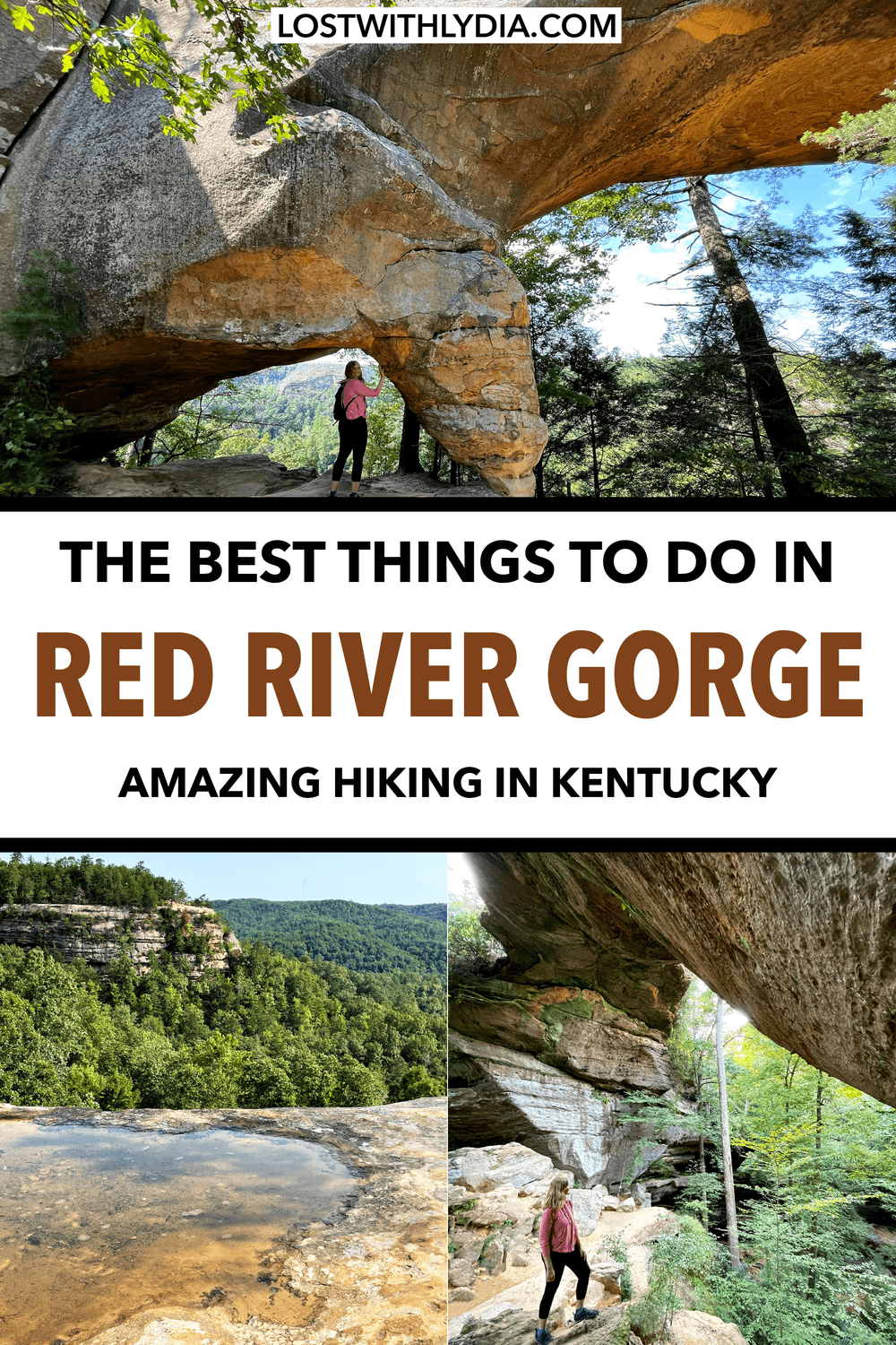 Discover the best things to do in Red River Gorge, Kentucky, from hiking trails in the Gorge, to the best food and more! Enjoy some of the best hiking in Kentucky as you hike in Red River Gorge.