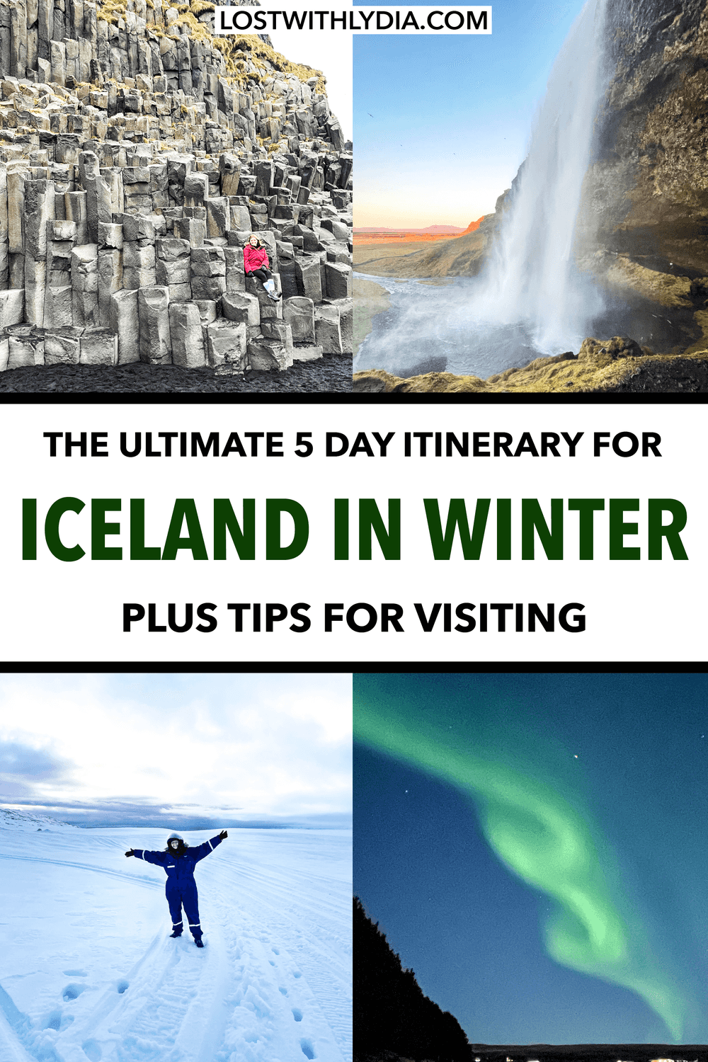 Considering a trip to Iceland in the winter? This blog includes pros and cons of Iceland in the winter, an epic 5 Day Iceland itinerary and more so you can start planning your dream Iceland vacation.