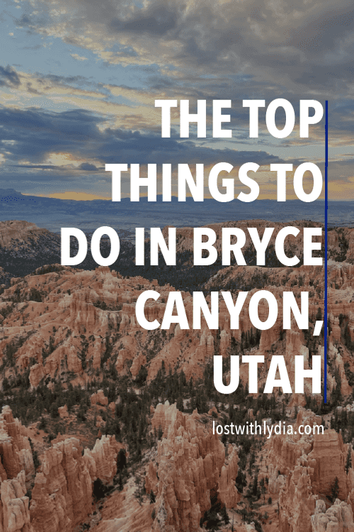This guide has everything you need to know for visiting Bryce Canyon National Park. Learn about the best things to do in Bryce Canyon, incredible hiking trails, scenic overlooks and more.
