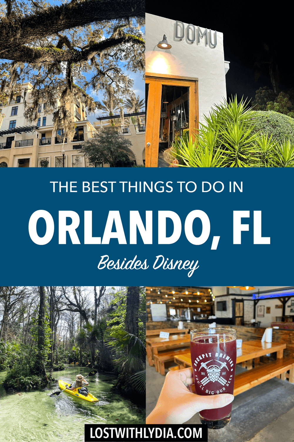 While Orlando is most known for Disney, it has so much more to offer! Discover the best things to do in Orlando (and nearby) besides the theme parks.