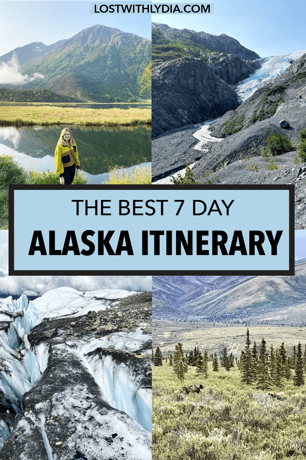 Plan the perfect Alaska road trip and visit Denali National Park, the Kenai Fjords and more! This action packed itinerary has everything you need to know.