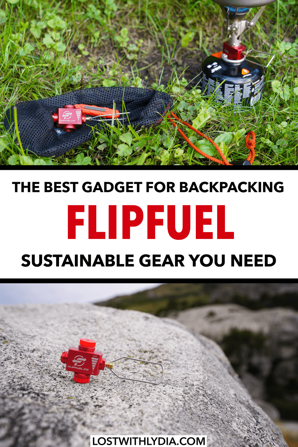 FlipFuel is the latest backpacking gadget that you didn't know you needed! Save money and be more sustainable by consolidating fuel for your next backpacking trip.