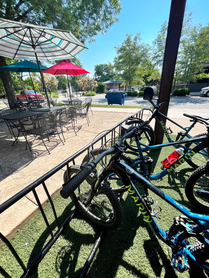 Bikes at Spoke Adventures.