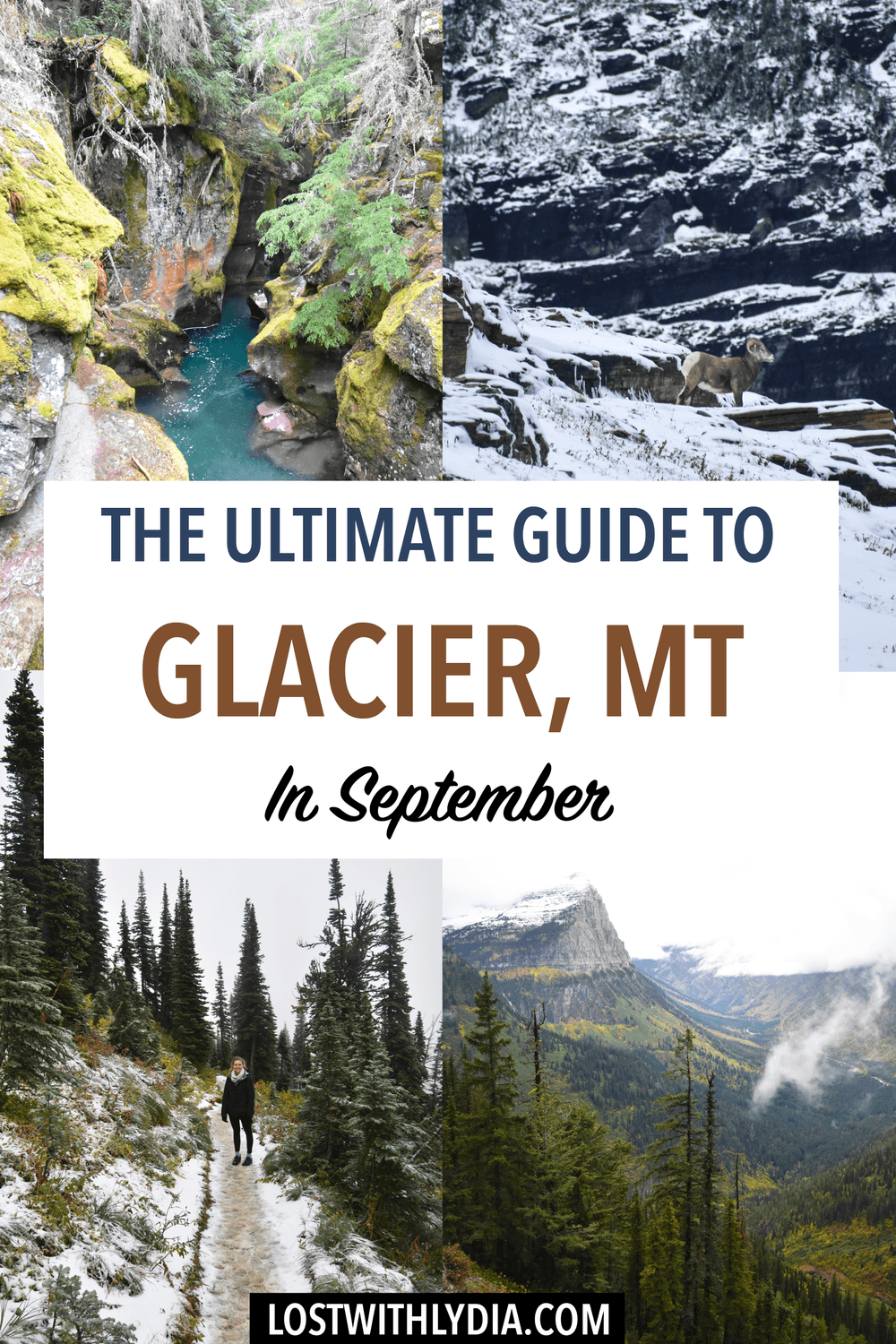 A guide for how to explore Glacier National Park in September! Learn tips for visiting Glacier plus a 3 day itinerary to maximize your time in this stunning national park.