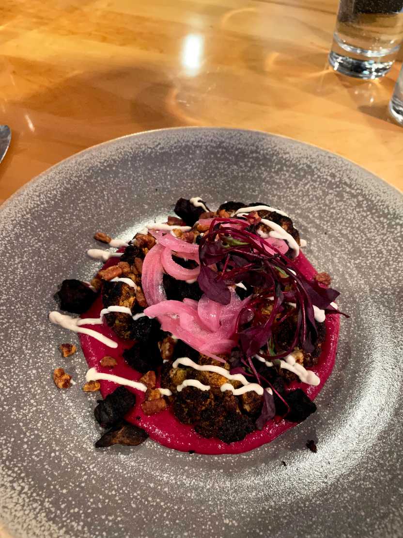 The vegan burnt ends dish from the Cookery.