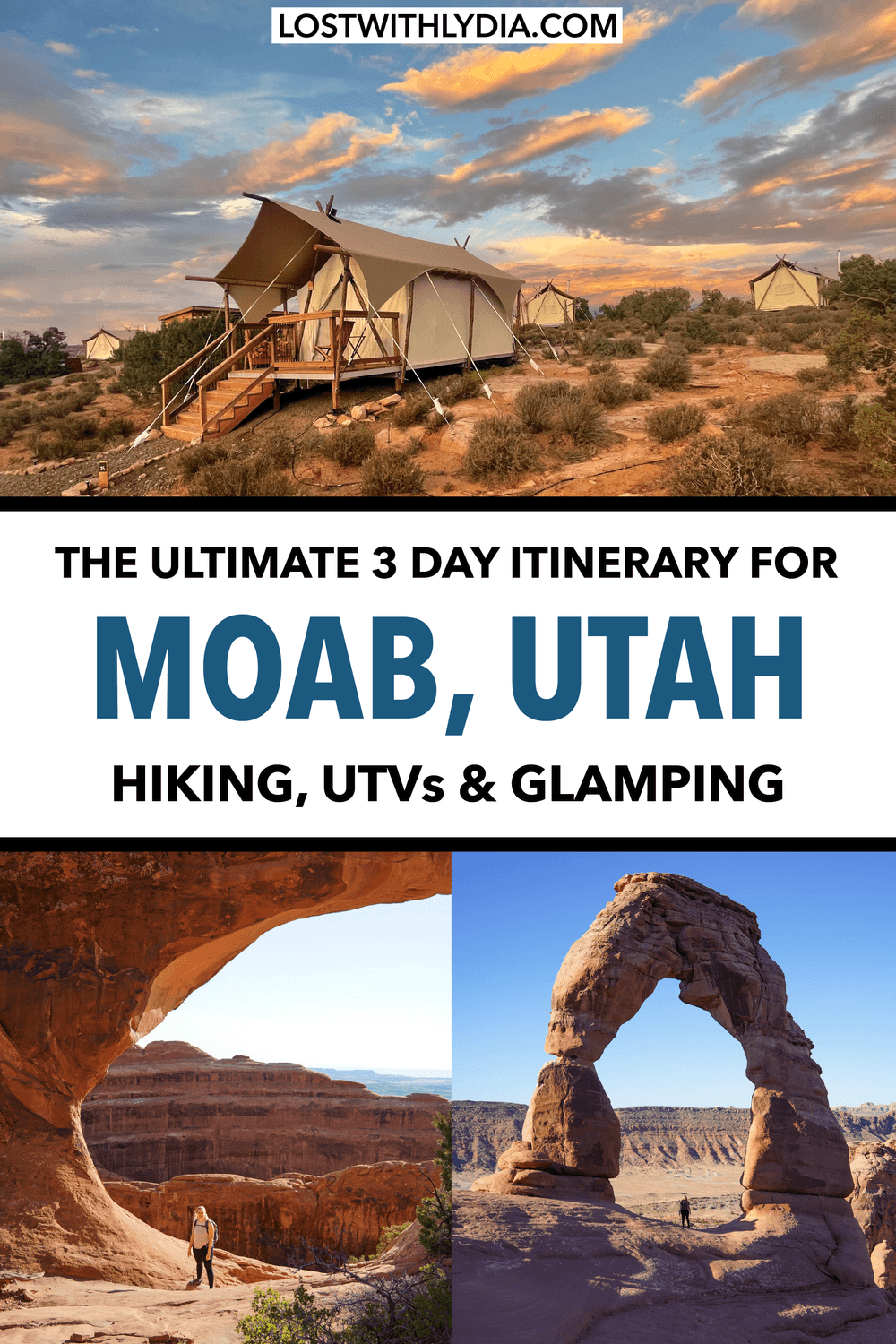 Plan your perfect Moab trip with this 3 day itinerary! Visit Arches and Canyonlands, enjoy the best food in Moab, ride a UTV and more.