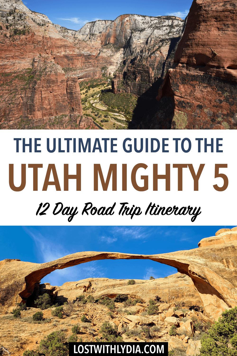 Get the best Utah Mighty 5 road trip itinerary in this detailed guide! Learn where to stay on a Utah road trip, how long to spend in each Utah national park and more tips along the way.