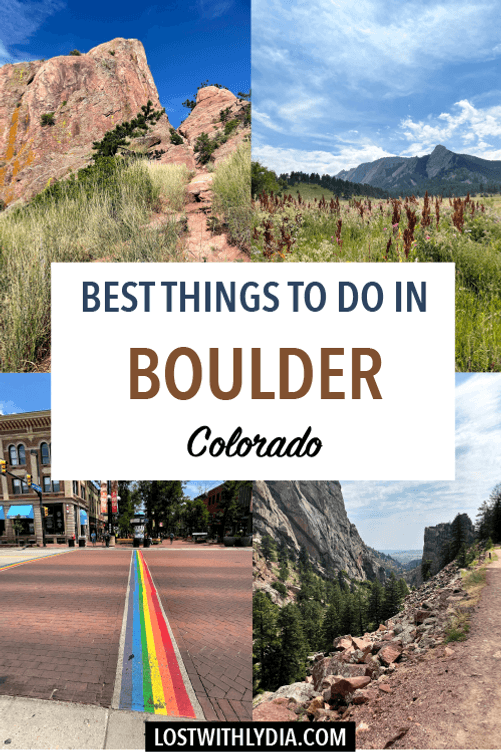 A guide to visiting Boulder, Colorado with all of the best things to do in Boulder! Learn about where to stay in Boulder, the best hiking trails near Boulder and more!