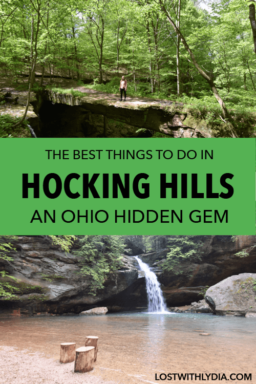 Read about the best things to do in Hocking Hills, including hiking to waterfalls, caves, natural bridges and more! Use this guide to plan a trip to Hocking Hills for your next Ohio road trip.