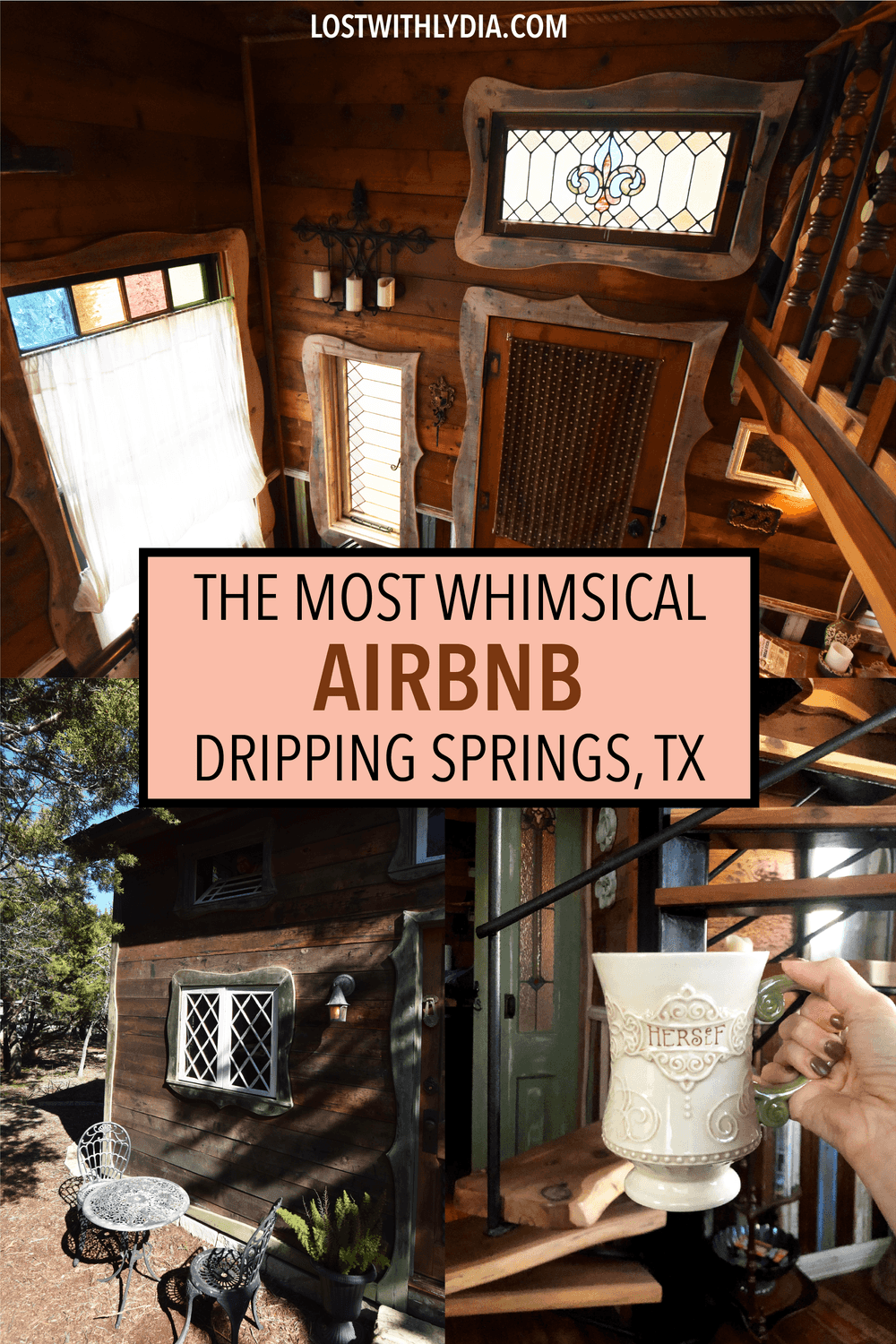 Looking for a unique place to stay in Texas Hill Country? Havenwald is a fairytale-like cottage located in Dripping Springs and is sure to create a magical experience!