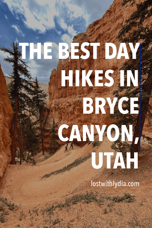 Looking for the best hikes in Bryce Canyon? Be prepared for your Utah road trip by reading about the best day hikes in Bryce Canyon National Park!