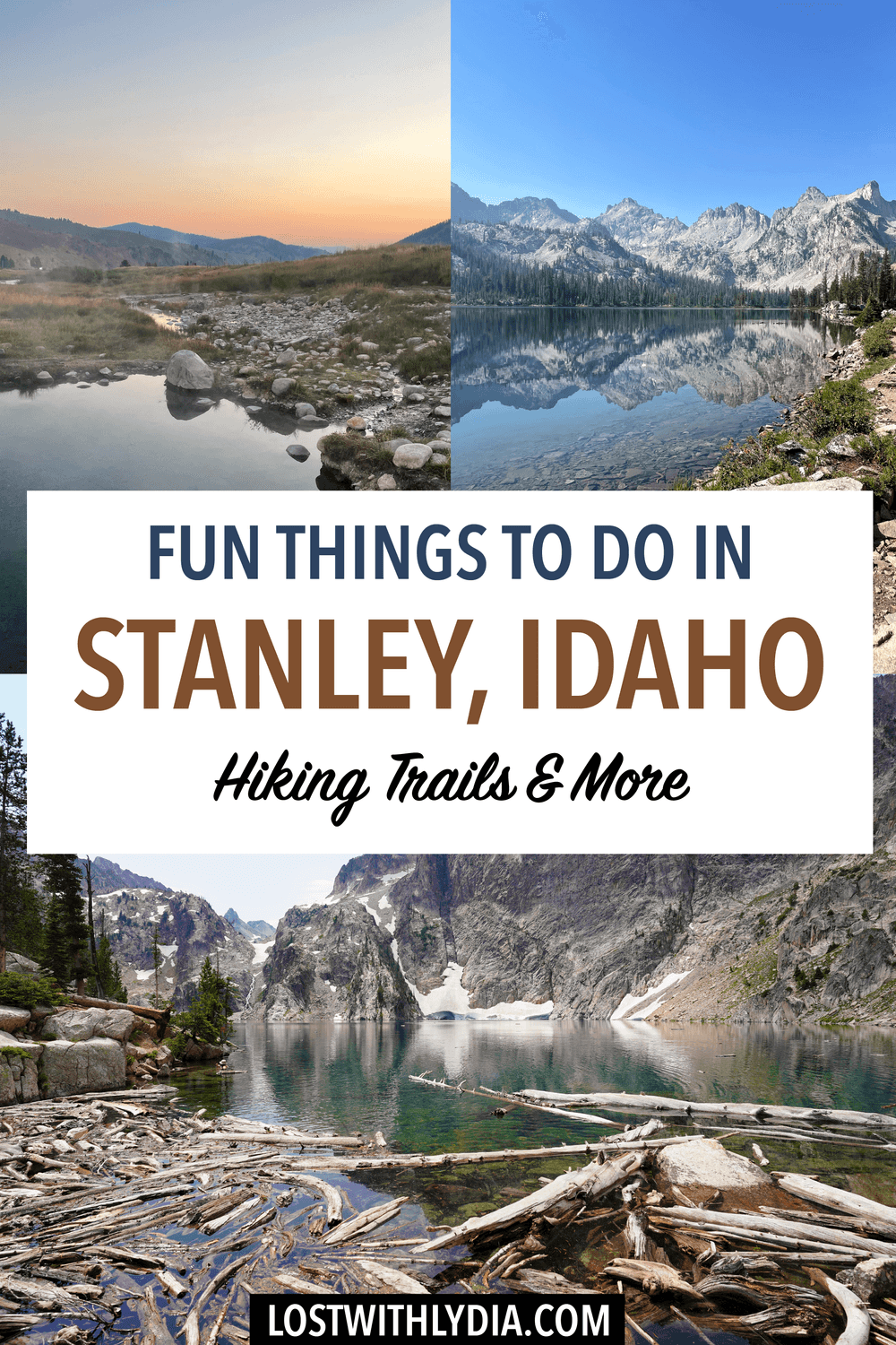 Spend the perfect weekend in Stanley, Idaho! Stanley offers incredible hiking, alpine lakes, hot springs and more. It is the perfect weekend trip from Boise or a great stop on an Idaho road trip.