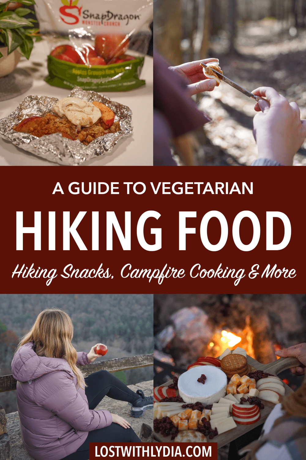 Read this if you're looking for ideas for the best vegetarian hiking food! From healthy snacks to camping meals, we have you covered.