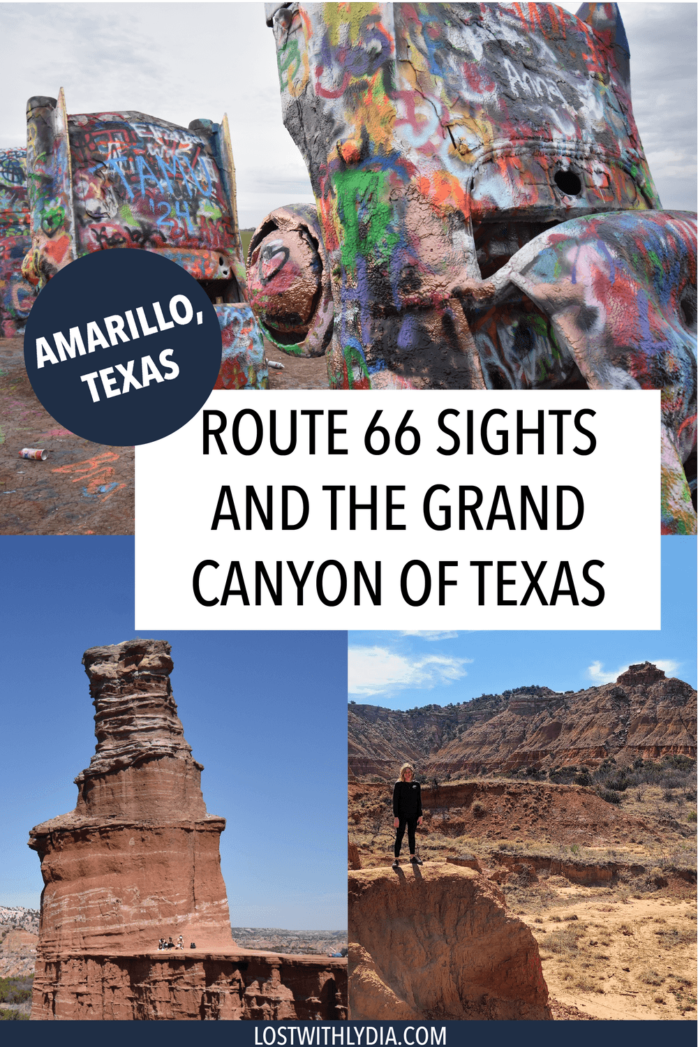 Plan your perfect Amarillo itinerary with roadside Route 66 attractions, the second largest canyon in the United States and more! Amarillo and Palo Duro Canyon need to be on your Texas bucket list.