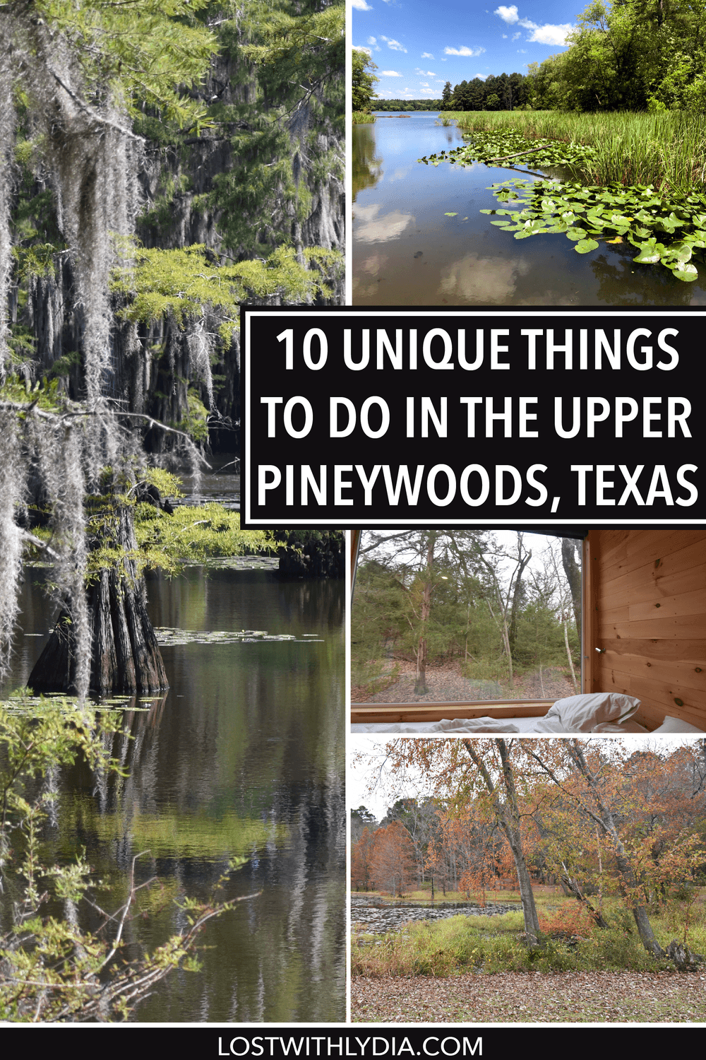 The best things to do in the North Texas Piney Woods, including mysterious lakes, hidden gems and charming small towns.