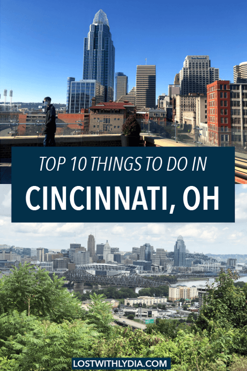 The top 10 things to do in Cincinnati, Ohio, from a local's perspective! This guide includes a great mix of outdoor Cincinnati activities, classic Cincinnati gems and more.