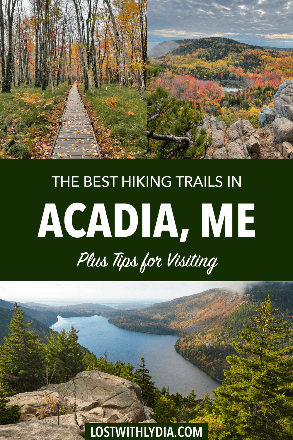 Discover the best hiking trails in Acadia National Park for all levels! Plus, find out when to visit Acadia, what to expect and more tips for a beautiful Maine vacation.