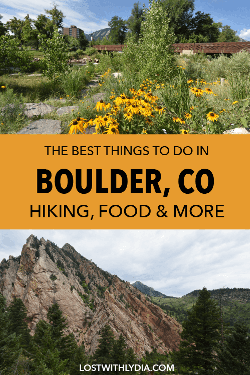 A guide to visiting Boulder, Colorado with all of the best things to do in Boulder! Learn about where to stay in Boulder, the best hiking trails near Boulder and more!