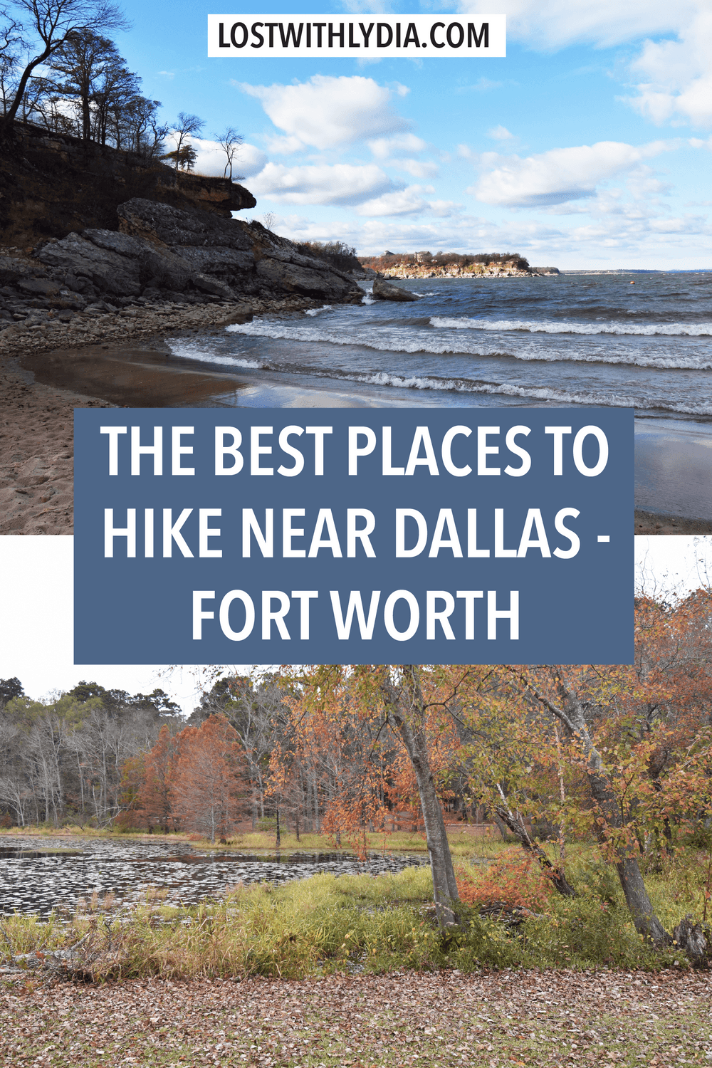 Did you know there were great places to hike near the DFW area? Learn about the best hiking trails near Dallas, from hiking where dinosaurs roamed to hiking along cliffs that frame a massive lake!