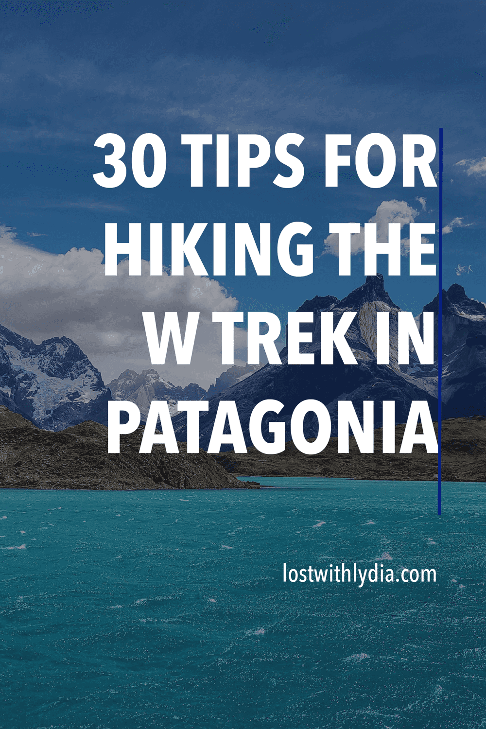 Read all of the best tips for hiking the W Trek in Patagonia! Get advice on booking the W Trek, learn about the trail terrain and more.
