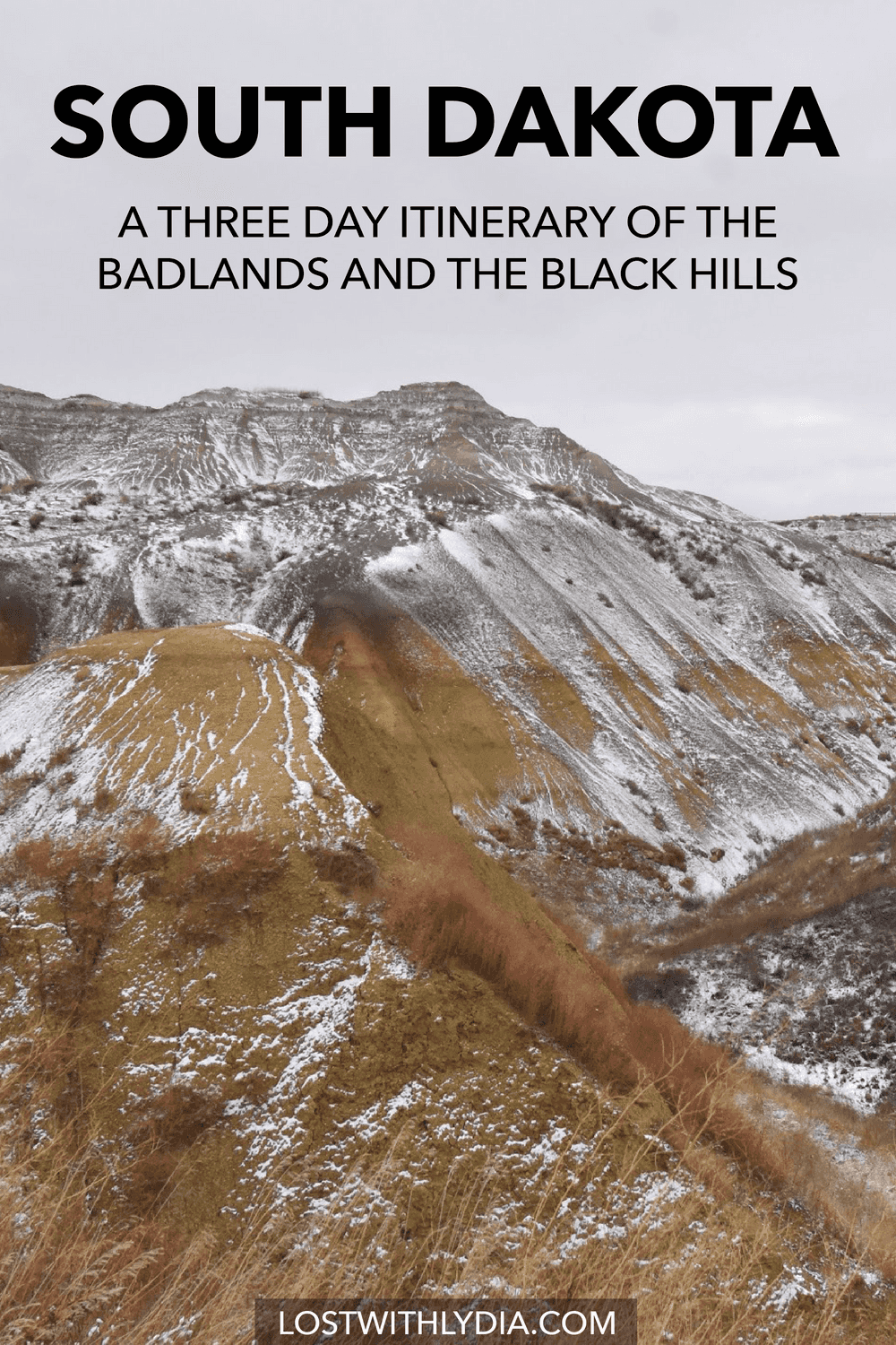 Plan the perfect road trip through the Badlands and Black Hills, South Dakota! This 3 day South Dakota itinerary includes hiking, hotels and more.