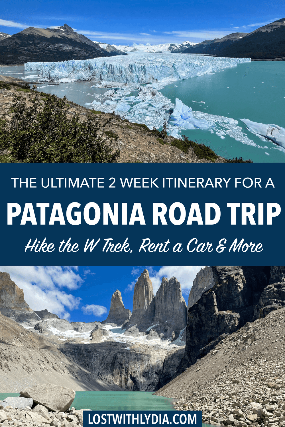 Plan an epic 2 week Patagonia road trip where you'll be self-driving and visiting Chile and Argentina! Hike epic trails, eat great food and learn all of the best tips for a successful trip.
