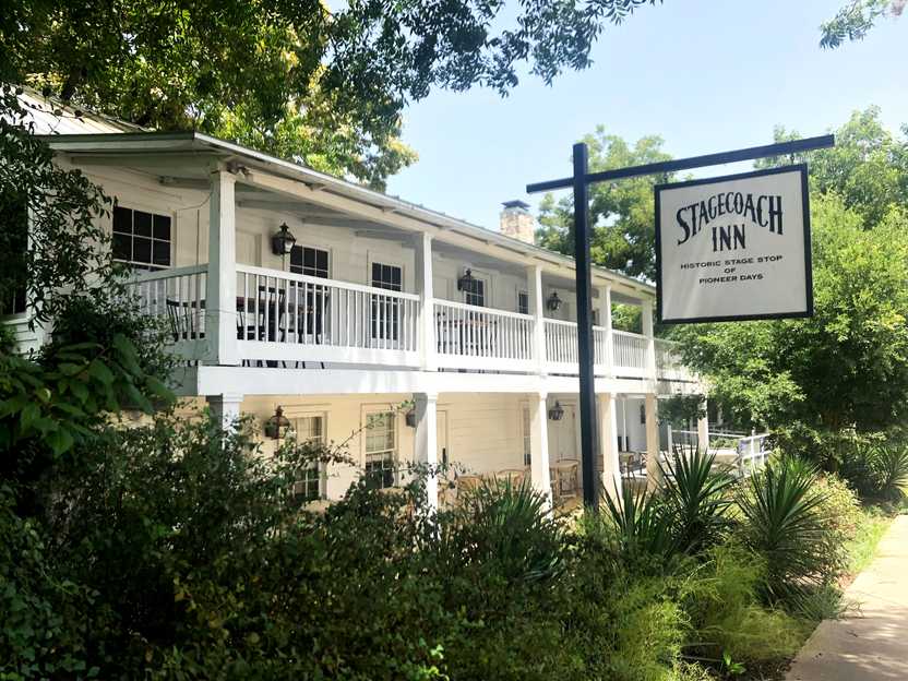 The historic Stagecoach Inn in Salado, Texas.