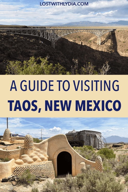 The perfect weekend guide for a visit to Taos, New Mexico! Learn about unique activities in Taos, hot springs in Taos and delicious New Mexican food.