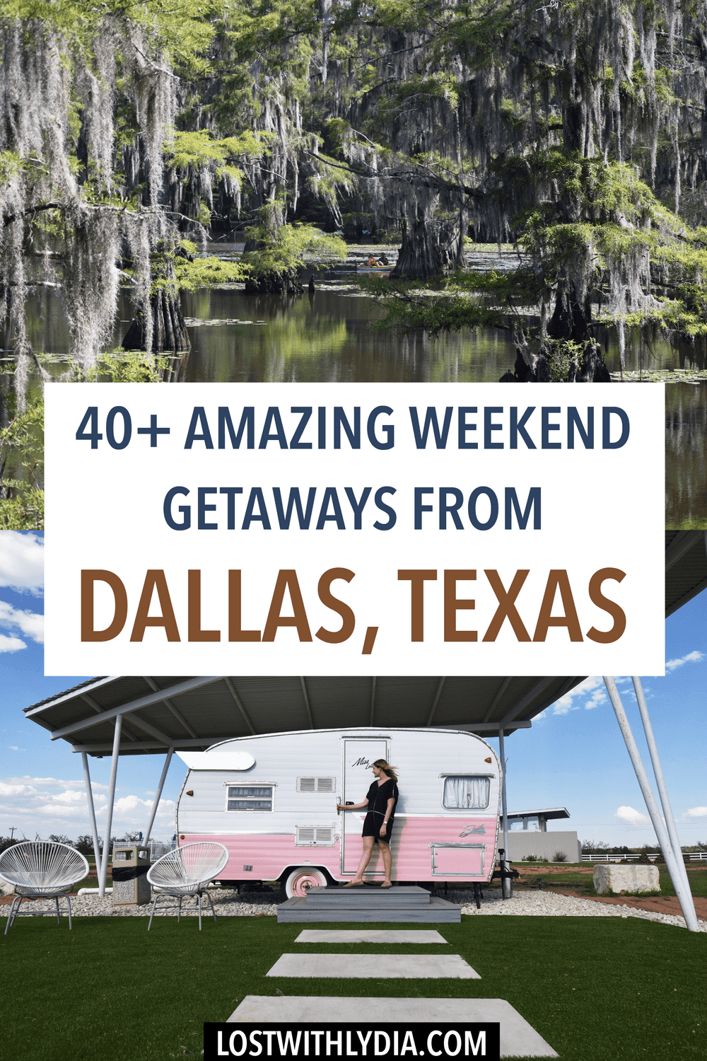 Are you looking for ideas for the best weekend trips from Dallas? This list has you covered with road trip ideas that are include hiking destinations, camping and more!