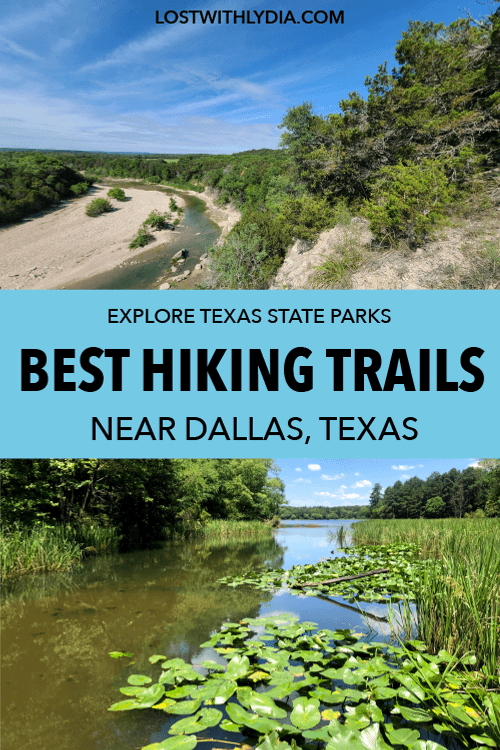 Did you know there were great places to hike near the DFW area? Learn about the best hiking trails near Dallas, from hiking where dinosaurs roamed to hiking along cliffs that frame a massive lake!