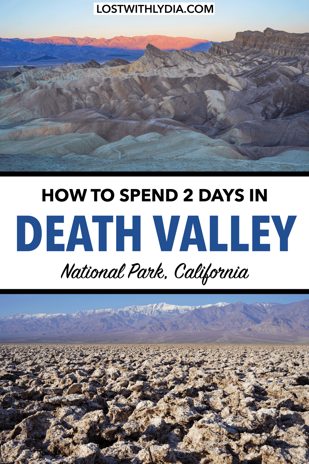 Discover all of the best things to do in Death Valley with this 2-day itinerary! Learn about the best hiking trails and viewpoints, along with tips for visiting.