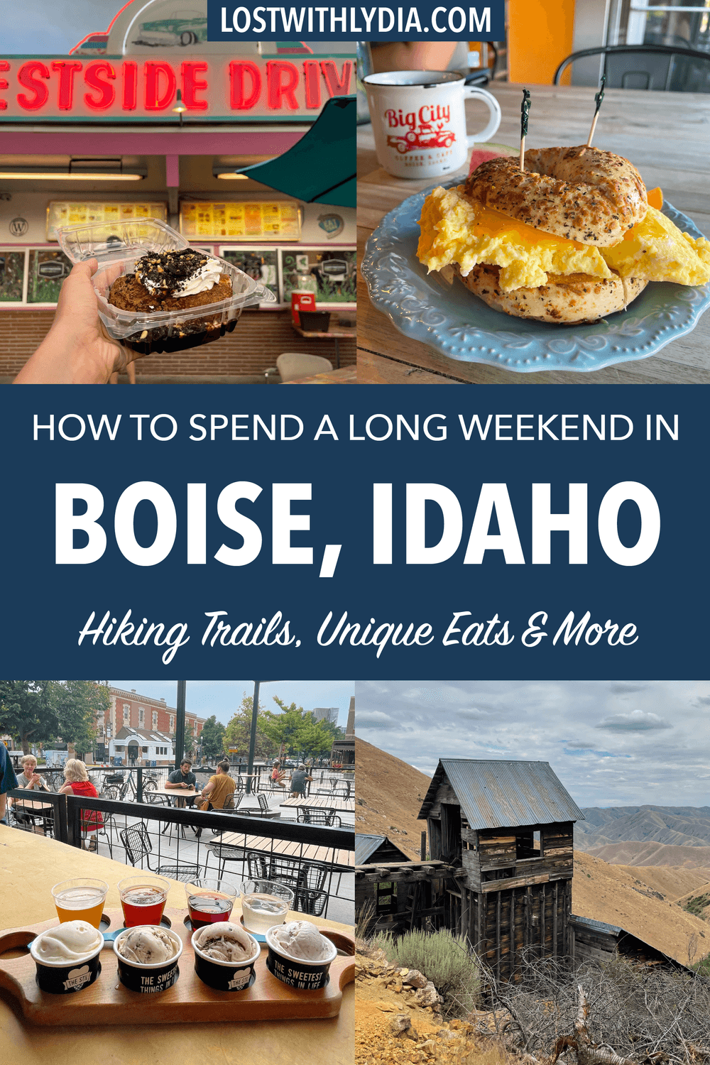 Find out the best way to spend a long weekend in Boise, Idaho with this guide! Learn about outdoor activities in Boise, the best food in Boise and more.