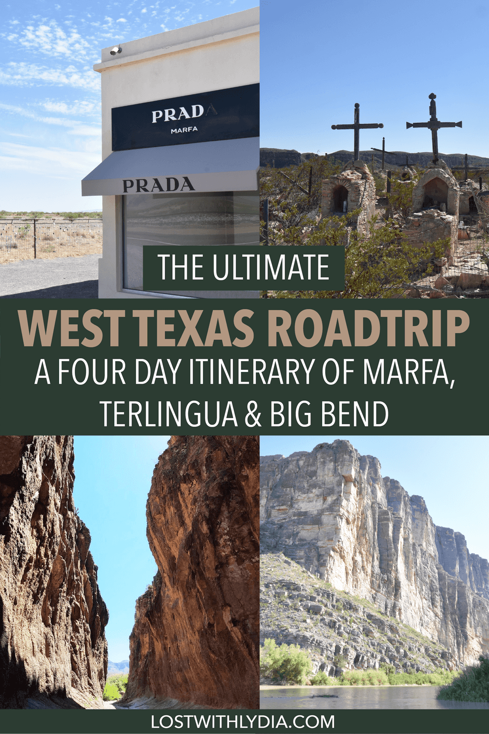 Plan the ultimate West Texas road trip with this Big Bend to Marfa road trip! Learn about hiking in Big Bend, the quirky town of Marfa and glamping along the way.